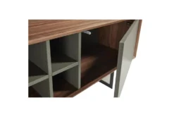 Denrock 71" Walnut TV Stand 14 Denrock 71" Walnut TV Stand -Furniture Store 304022 brown wood media console detail 47