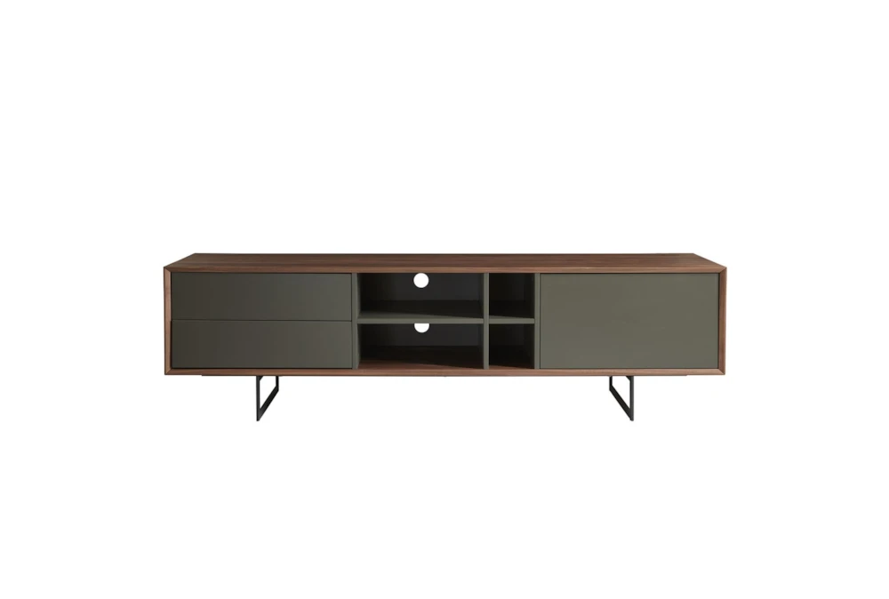 Denrock 71" Walnut TV Stand 3 Denrock 71" Walnut TV Stand