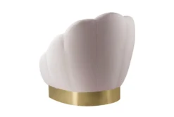 Lotus Blush Velvet Accent Chair -Furniture Store 304102 pink fabric accent chair back 82