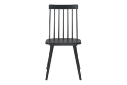 Ashley Black Dining Chair Set Of 2 -Furniture Store 304454 black wood dining chair detail 45