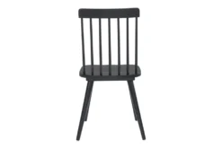 Ashley Black Dining Chair Set Of 2 -Furniture Store 304454 black wood dining chair detail 46