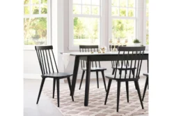 Ashley Black Dining Chair Set Of 2 -Furniture Store 304454 black wood dining chair room 85