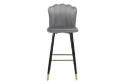 Contemporary Grey Bar Stool 20 Contemporary Grey Bar Stool -Furniture Store 304472 grey metal bar stool detail 46