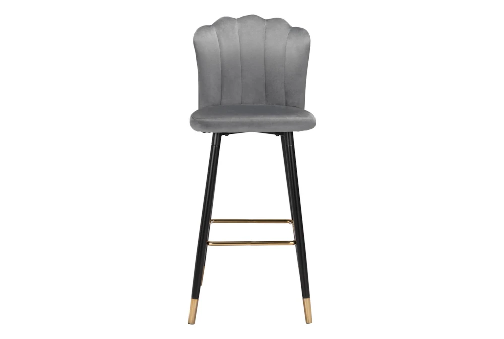 Contemporary Grey Bar Stool 8 Contemporary Grey Bar Stool - Image 6