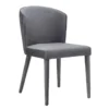 Marry Grey Velvet Dining Chair -Furniture Store 304624 grey fabric dining chair signature 01