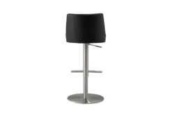 Meagan Black And Silver Adjustable Stool -Furniture Store 304671 black fabric counter height stool back 82