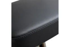 Cam Black On Black Adjustable Steel Barstool -Furniture Store 304768 black fabric bar stool detail 47