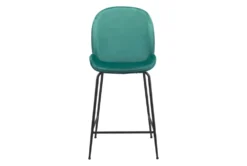 Green Scooped Counter Stool -Furniture Store 304846 metal detail 45