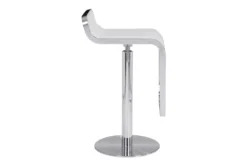 Equinox White Adjustable Barstool -Furniture Store 304885 metal detail 48