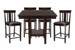 Sedley Espresso 40" Counter Set For 4