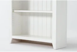 Westlawn White 84" Bookcase -Furniture Store 304935 white wood bookcase detail 44
