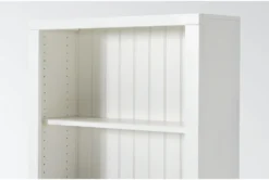 Westlawn White 84" Bookcase -Furniture Store 304935 white wood bookcase detail 45