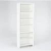 Westlawn White 84" Bookcase -Furniture Store 304935 white wood bookcase signature 01