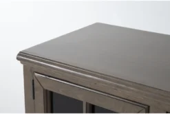 Preston II 70" Tv Stand -Furniture Store 305219 beige wood media console detail 46