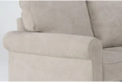 Athos Cream 77" Full Sleeper Sofa -Furniture Store 305952 beige fabric sleeper detail 46