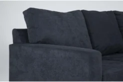 Aramis Midnight Blue 75" Full Sleeper Sofa 13 Aramis Midnight Blue 75" Full Sleeper Sofa -Furniture Store 305964 blue fabric sleeper detail 45