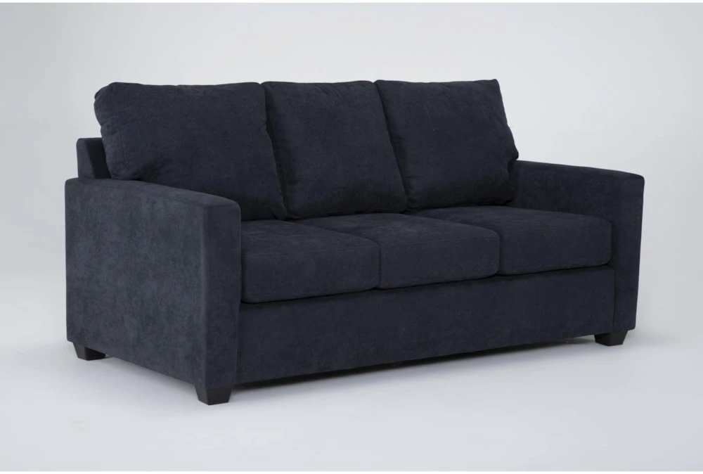 Aramis Midnight Blue 75" Full Sleeper Sofa 4 Aramis Midnight Blue 75" Full Sleeper Sofa - Image 2