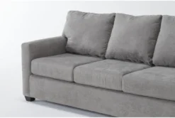 Aramis Vintage 83" Queen Sleeper Sofa With Reversible Chaise 15 Aramis Vintage 83" Queen Sleeper Sofa With Reversible Chaise -Furniture Store 305978 grey fabric reversible sofa chaise detail 46