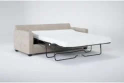 Aramis Cream 75" Full Sleeper Sofa 11 Aramis Cream 75" Full Sleeper Sofa -Furniture Store 305988 beige fabric sleeper side 19