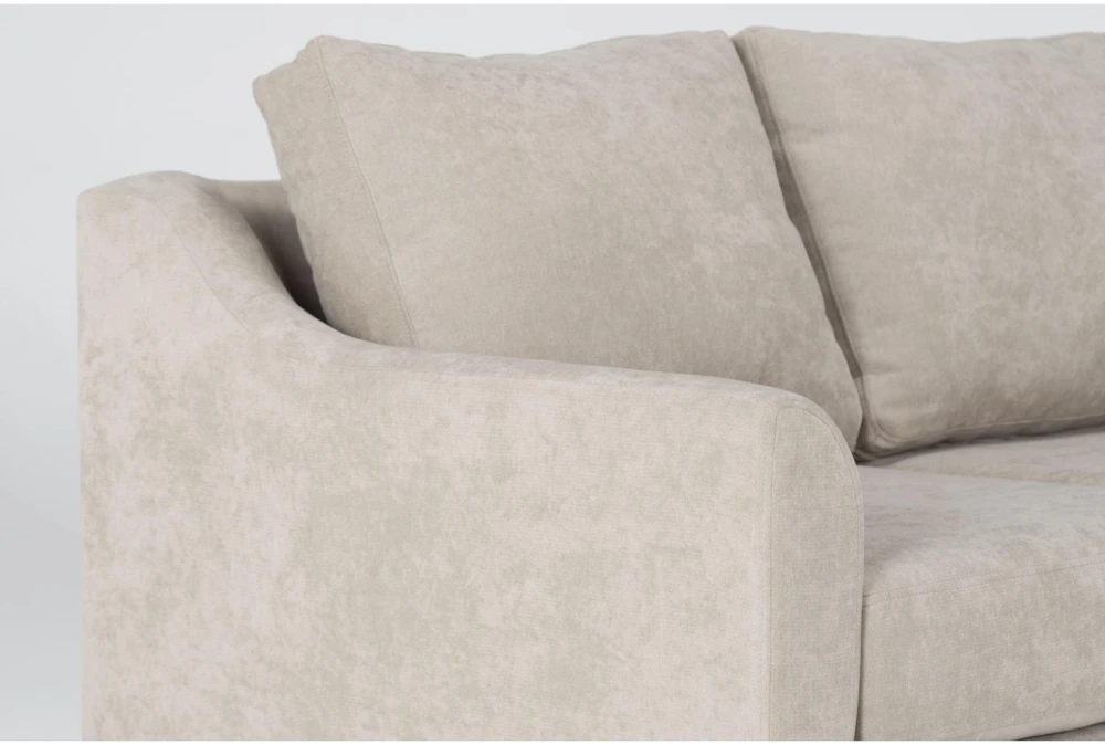 Porthos Cream 80" Queen Sleeper Sofa With Reversible Chaise 9 Porthos Cream 80" Queen Sleeper Sofa With Reversible Chaise - Image 7