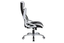 Ozzy Black With White Gaming Chair -Furniture Store 306036 detail 45