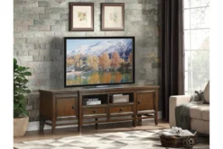 Macarthur 81" Tv Stand -Furniture Store 306160 brown wood media console room 85