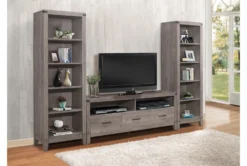 Ellsworth 24" Bookcase Pier -Furniture Store 306166 grey wood pier room 85