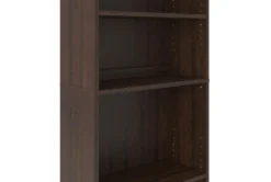Kentridge Warm Brown 71" Bookcase -Furniture Store 306227 brown multi media bookcase detail 44