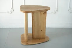 Natural Reclaimed Pine Accent Table -Furniture Store 307297 natural reclaimed wood accent table side 14