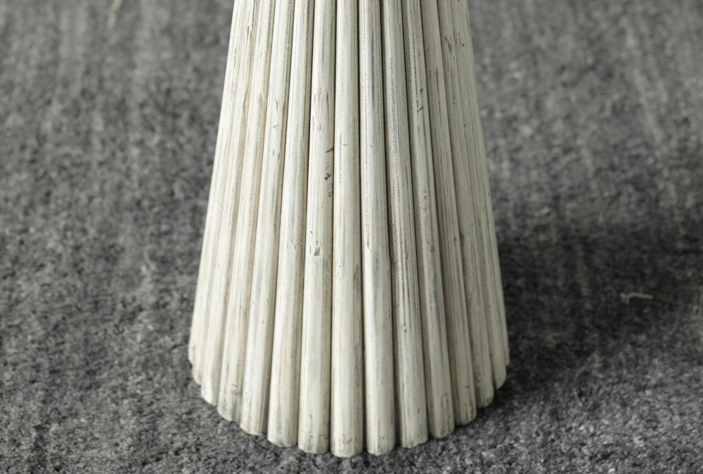 Grey Reclaimed Pine + Antique Mirror Top Accent Table 5 Grey Reclaimed Pine + Antique Mirror Top Accent Table - Image 3