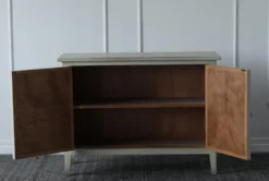 Antique White Reclaimed Pine 2 Door Sideboard -Furniture Store 307349 white reclaimed wood cabinet detail 46