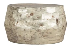 Antique Round Drum Coffee Table