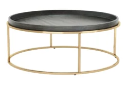 Javier Black Tray Coffee Table