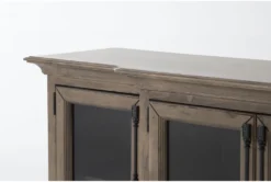 Salisbury 74" Tv Stand -Furniture Store 307430 beige wood media console detail 45