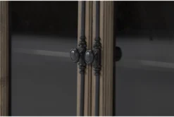 Salisbury 74" Tv Stand -Furniture Store 307430 beige wood media console detail 46