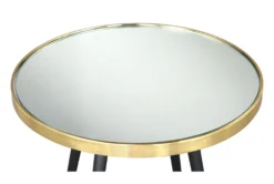 Black & Gold Mirror Top Side Table -Furniture Store 307432 detail 47