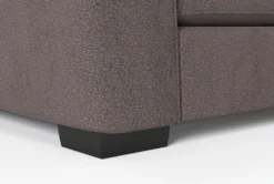 Parker II Chenille 101" Sofa/Loveseat/Chair Set -Furniture Store 307459 brown fabric living room set detail 44