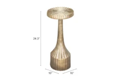 Antique Gold Drink Table -Furniture Store 307469 detail 48