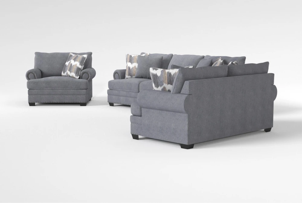 Stanley Chenille Sofa/Loveseat/Chair Set 5 Stanley Chenille Sofa/Loveseat/Chair Set - Image 3