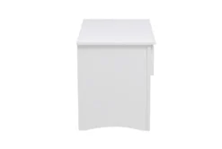 Kory White Nightstand -Furniture Store 309444 white wood nightstand side 14