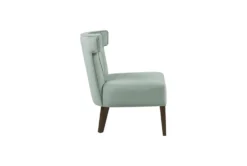 Taylor Accent Chair -Furniture Store 309566 blue wood accent chair side 14