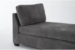 Bonaterra Charcoal Daybed -Furniture Store 309645 grey fabric daybed detail 45