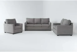 Aramis Vintage 3 Piece Sofa, Loveseat & Chair Set