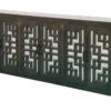 Lattice Fretwork + Mirrored 6 Door Sideboard 1 Lattice Fretwork + Mirrored 6 Door Sideboard -Furniture Store 310098 grey wood buffet signature 02