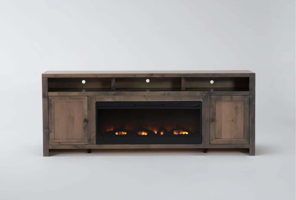 Ducar 84" Fireplace Tv Stand 5 Ducar 84" Fireplace Tv Stand - Image 3