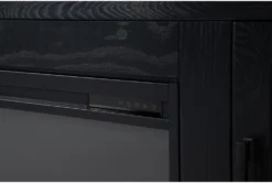 Oxford 84" Fireplace Tv Stand -Furniture Store 310196 brown wood media console detail 45