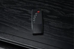 Oxford 84" Fireplace Tv Stand -Furniture Store 310196 brown wood media console detail 46