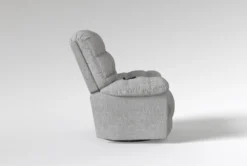 Hawthorne Power Swivel Glider Recliner -Furniture Store 310520 none polyester swivel glider recliner side 19