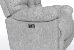 Hawthorne Power Swivel Glider Recliner With Power Headrest & USB -Furniture Store 310522 none polyester swivel glider recliner detail 44