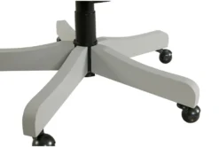 Seybert Grey Upholstered Desk Chair -Furniture Store 310644 grey polyester office chair detail 45